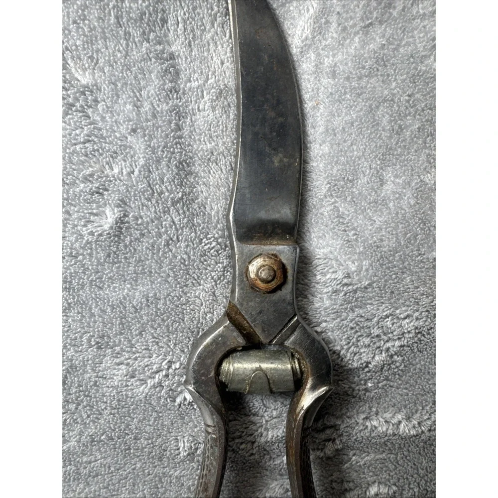 Vtg Stainless Steel Shears Scissors 10